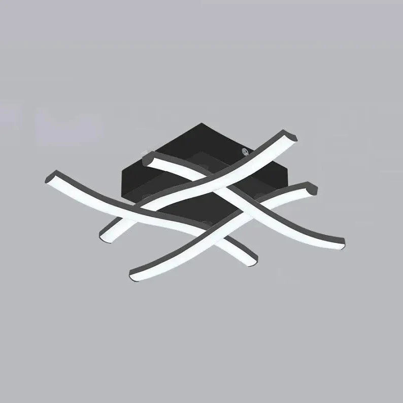 Carvallo - Taklampa med flytande böjd design och mjukt trefärgat ljus