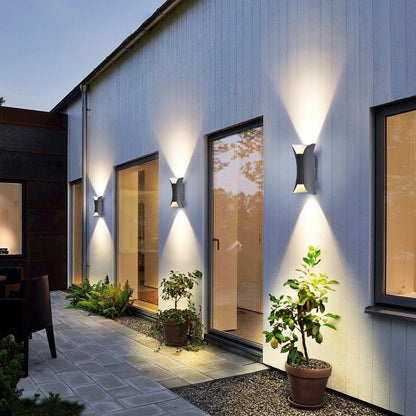 Utomhus Vägglampa Vattentålig Modern LED Väggkonsol