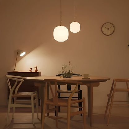 AuroraGlobe Ljus - Nordisk Glas-Kula LED Pendelarmaturer