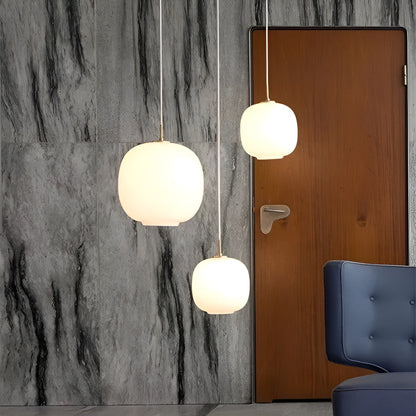AuroraGlobe Ljus - Nordisk Glas-Kula LED Pendelarmaturer