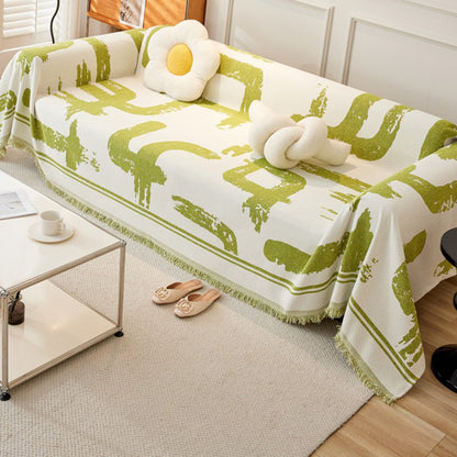 Monokrom Chic Sofföverdrag - Modernt, Stiligt &amp; Hållbart Soffskydd