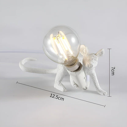MouseSparkle Lampa - Mouse LED Borddekoration för Hemmet