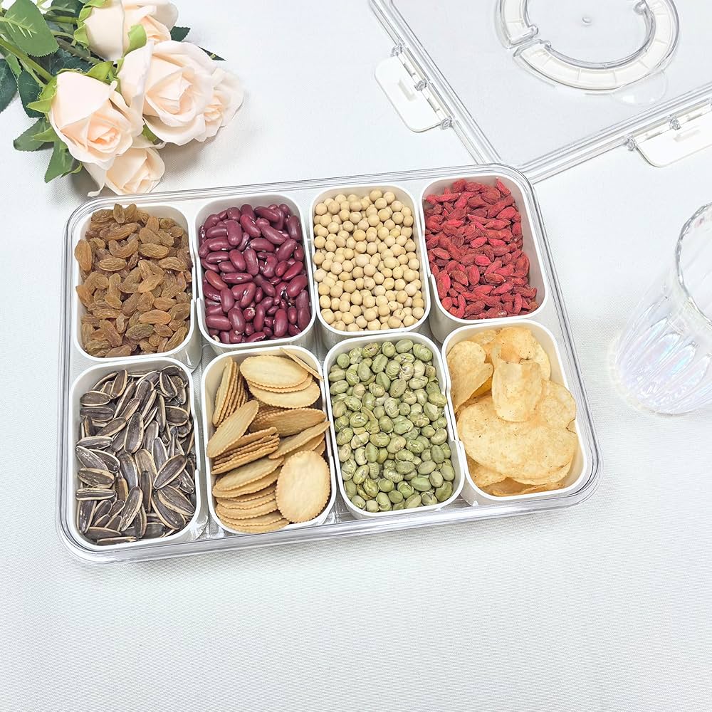 Carvallo – Den stiliga snacklådan med 8 fack för alla tillfällen!