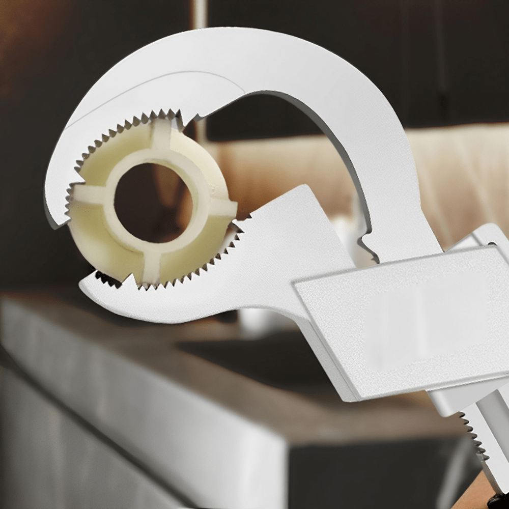 Multifunktionell sanitärnyckel – Justerbar installationsnyckel med utbytbara huvuden