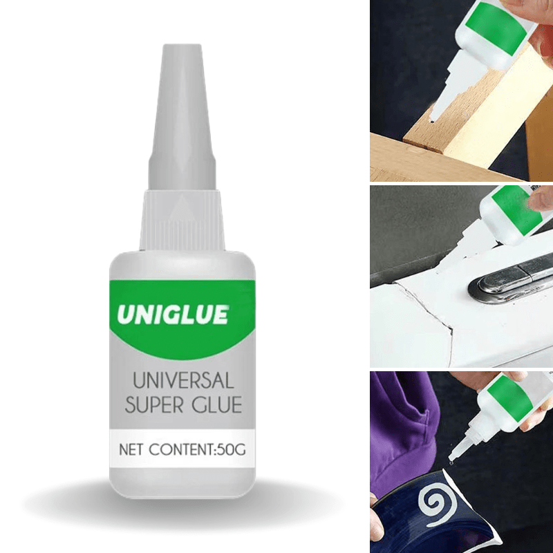 Multifunktionell superlim - Snabbtorkande lim för alla ytor