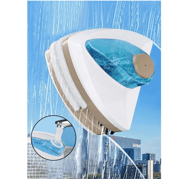 Fönsterputsare med magnetisk dubbelsidig design