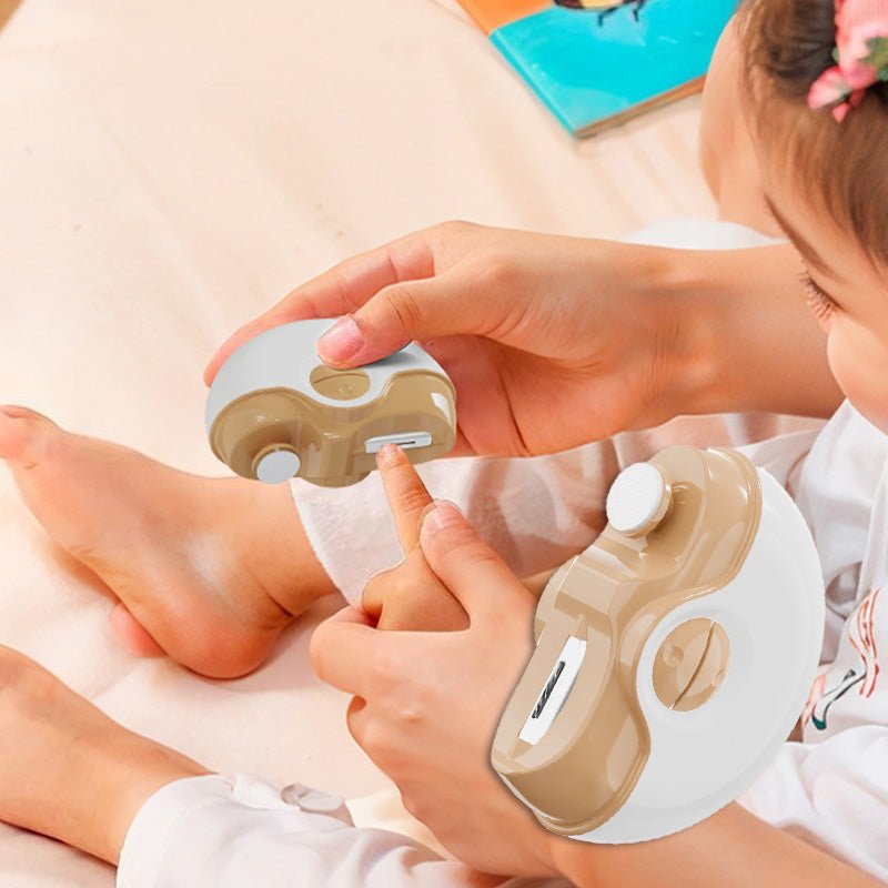 NAILSMOOTH – Elektrisk nagelklippare &amp; polerare för enkel vård