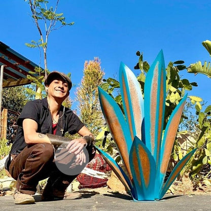 Anti-rost Metall Tequila Agave Växt