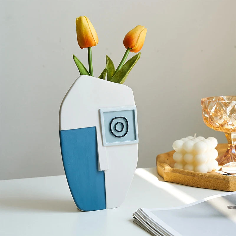Konstnärlig Modern Vask för Heminredning och Blomutställning