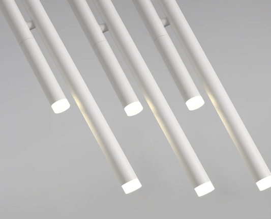 Hängande rörlampa - Modern industriell belysning för alla utrymmen