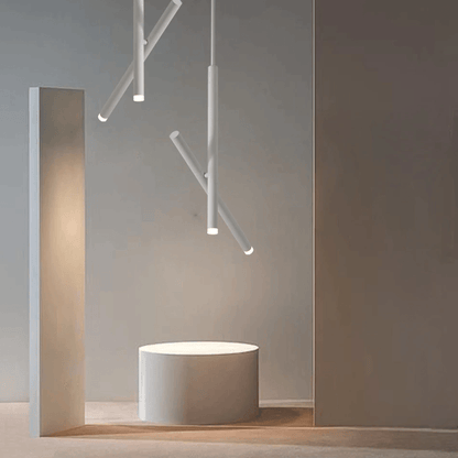 Hängande rörlampa - Modern industriell belysning för alla utrymmen