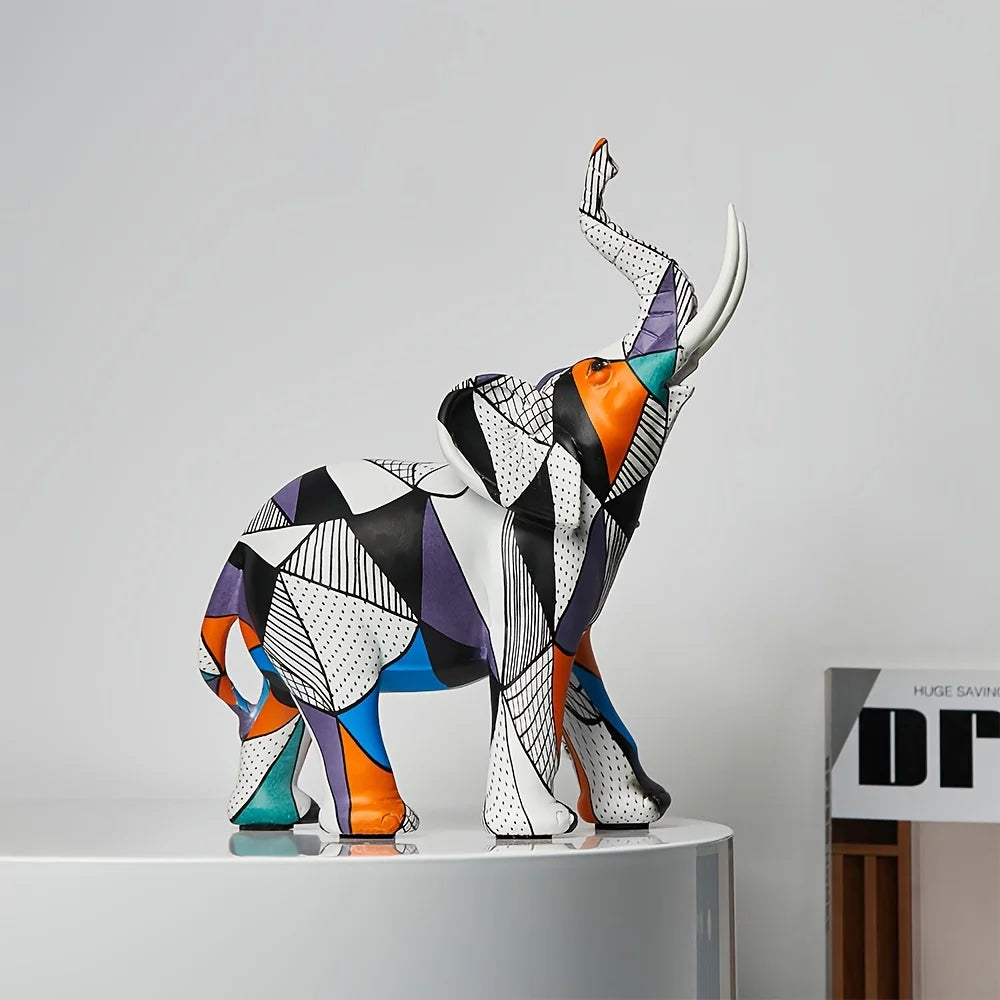 Modern Elephant Art Nordisk Dekor för Eleganta Heminredningar