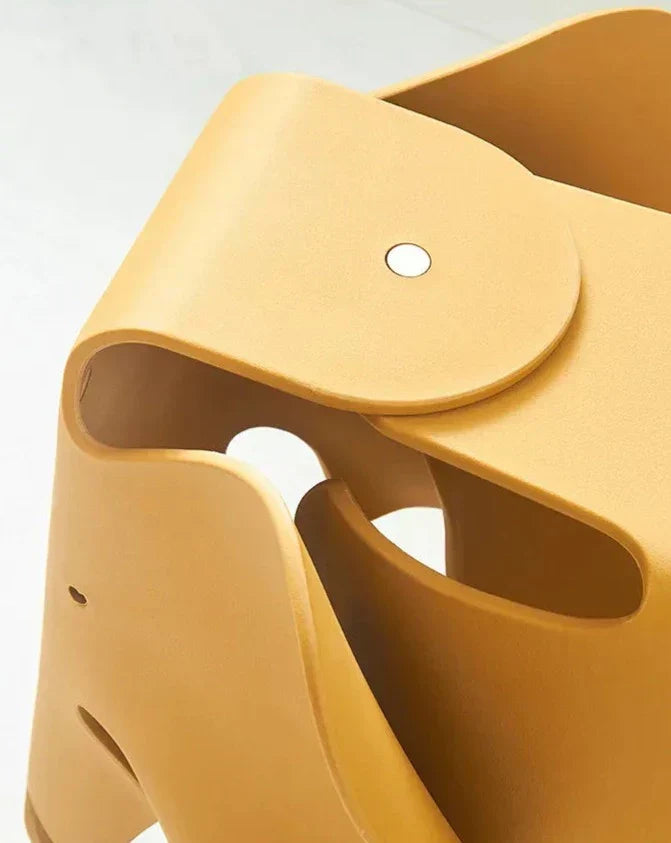 Modern Origami Elephant Puf Ottoman för stilfull heminredning