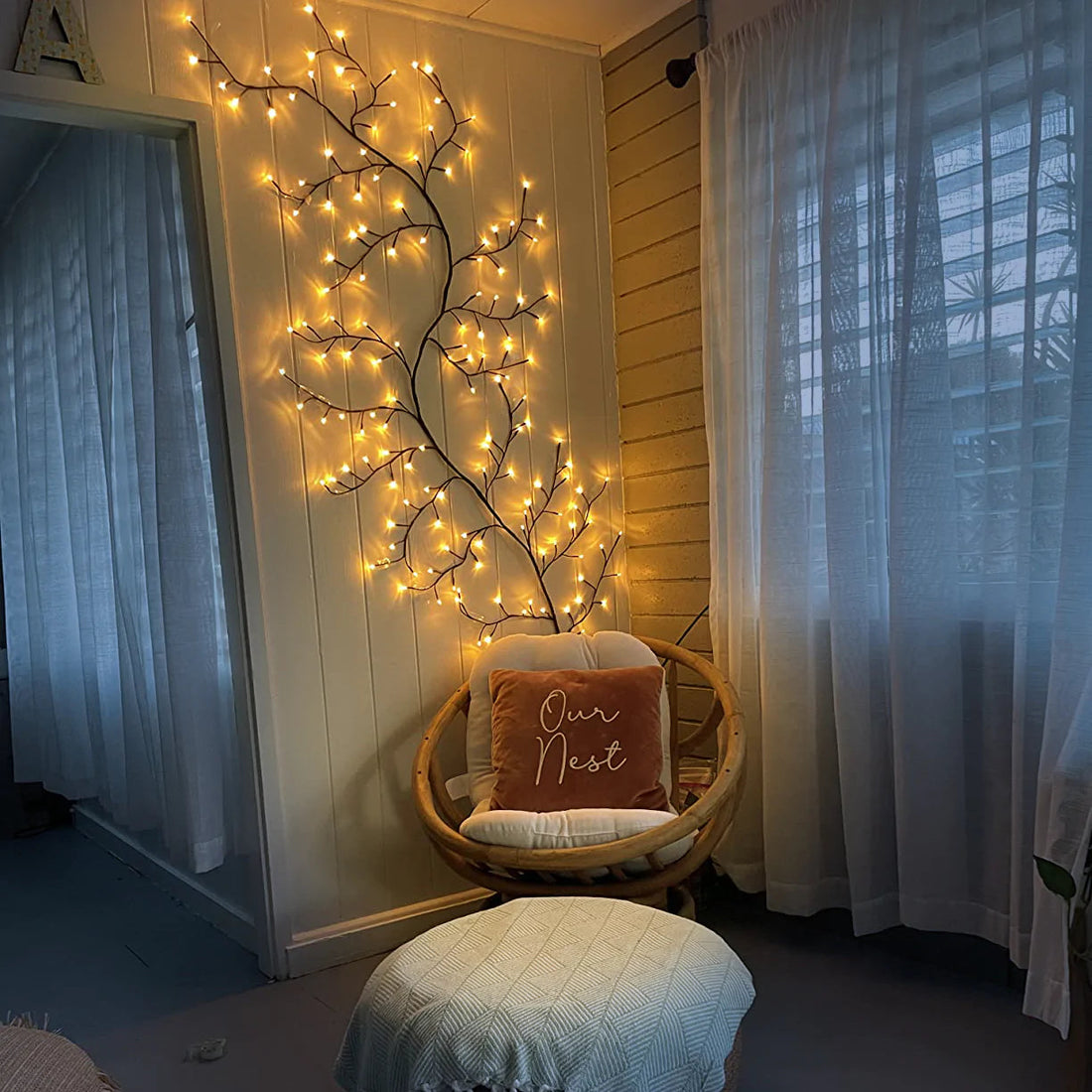 Vägglampor Gren LED Juldekorationer