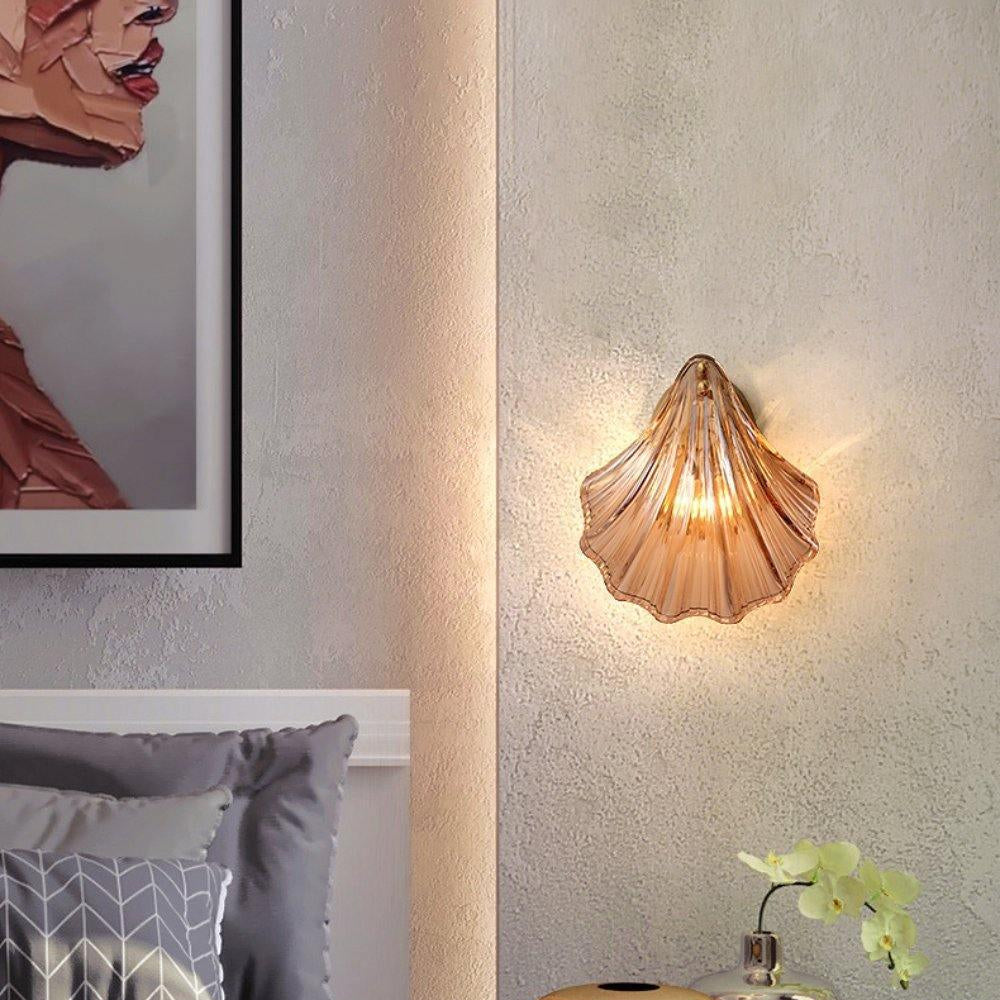 Vägglampa Skalsglas Kustdesign