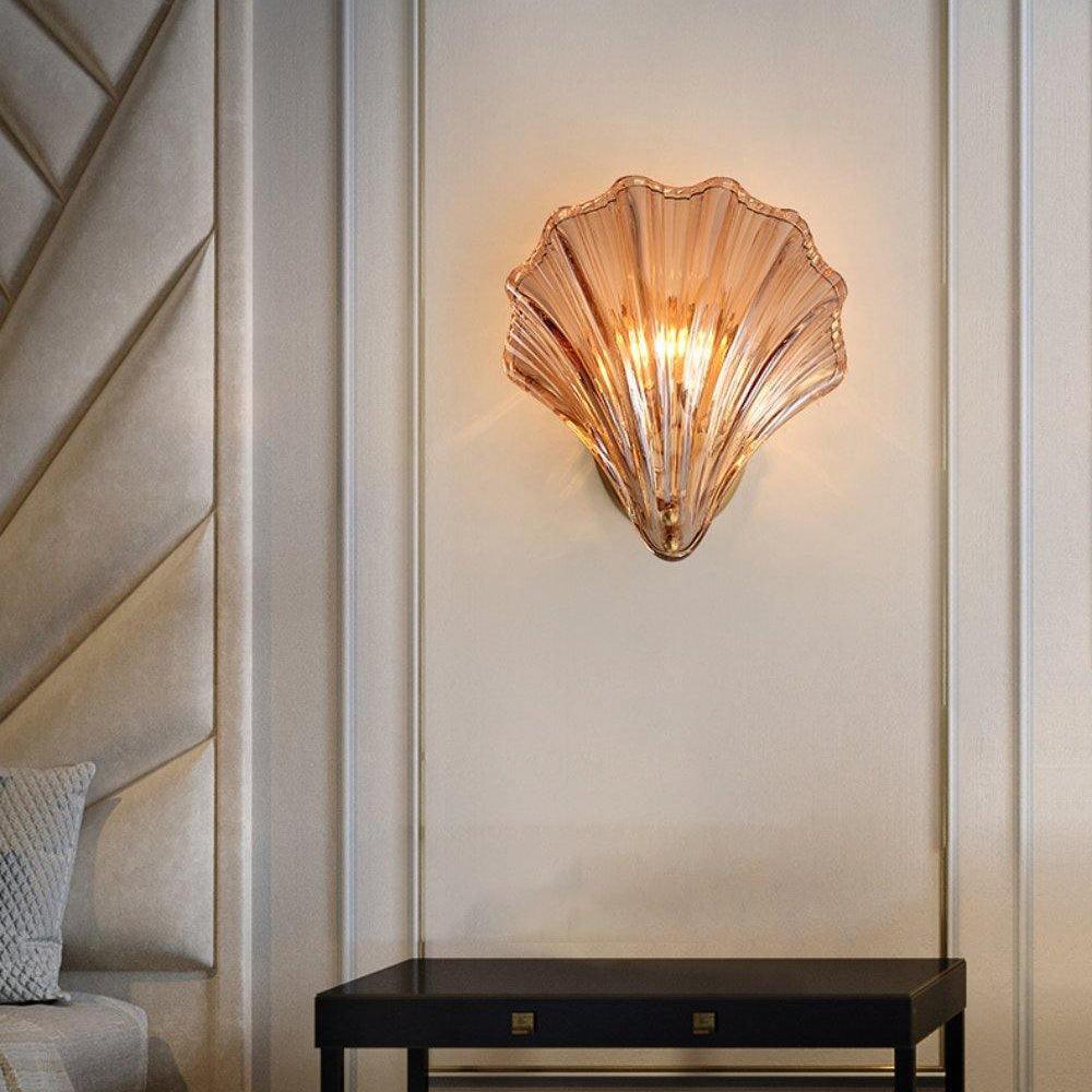 Vägglampa Skalsglas Kustdesign
