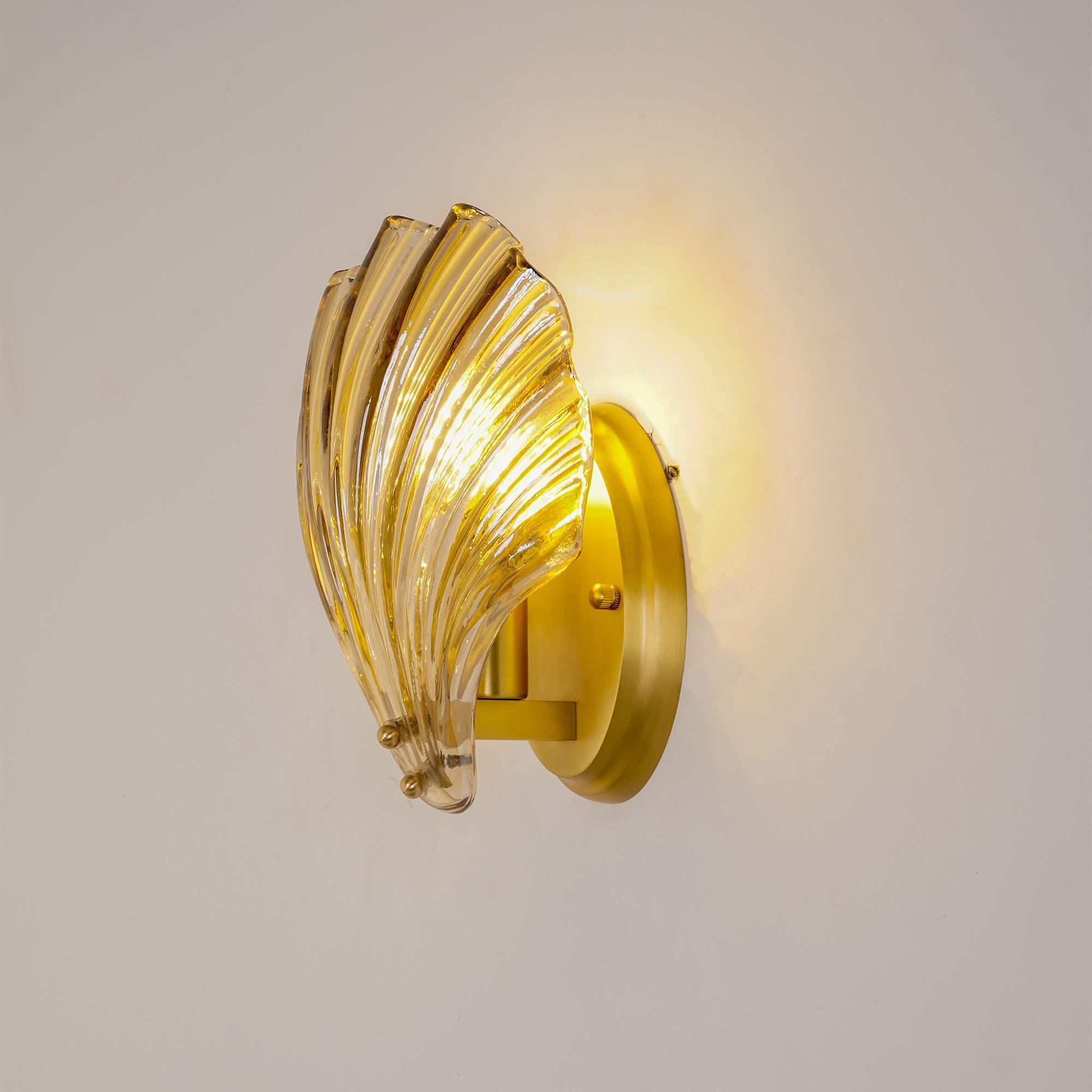 Vägglampa Skalsglas Kustdesign