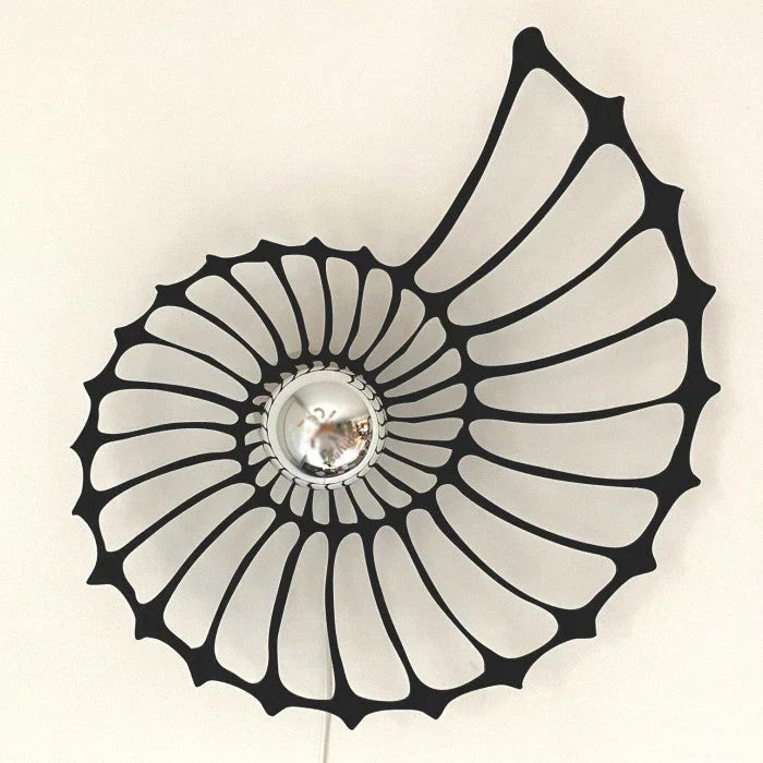 ShellShine - Skalmotiv vägglampa med mjukt ljus