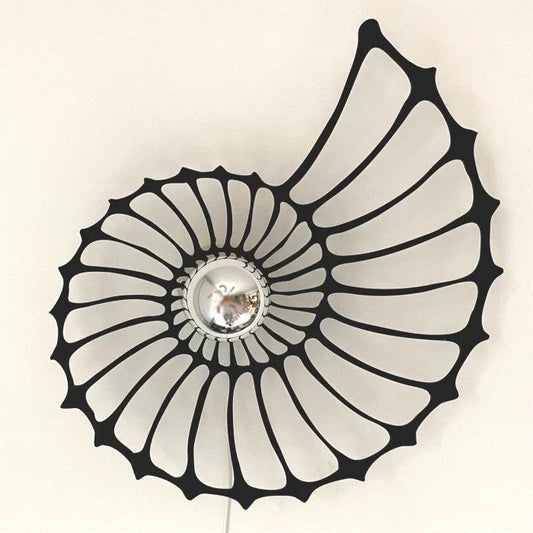 ShellShine - Skalmotiv vägglampa med mjukt ljus