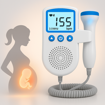 Fetal hjärtmonitor med LCD-display