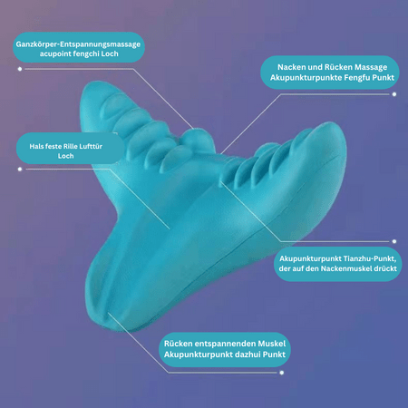 Nekra – Ergonomiskt nackmassagekudde för komfort och avkoppling