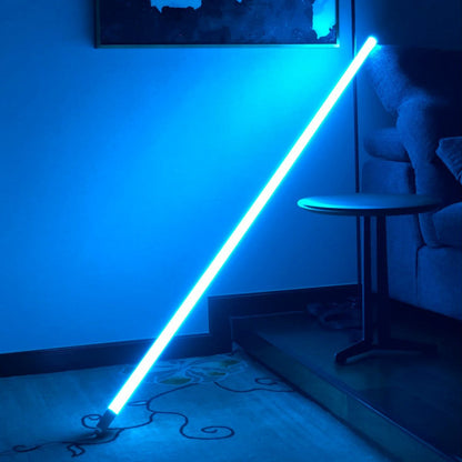 LED Golvlampa med Neonljusrördesign