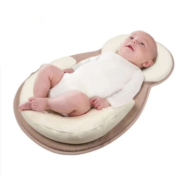 NURTUREREST – Ergonomiskt babykudde för säker sömn &amp; förebyggande av platt huvud
