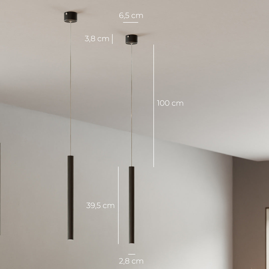 Carvallo - Minimalistisk LED-Hänglampa med Raffinerad Design