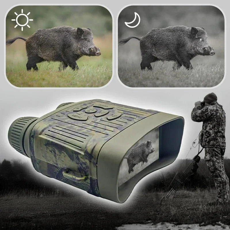 NightPulse - Nattvisionskikare med infraröd teknik &amp; inspelningsfunktion