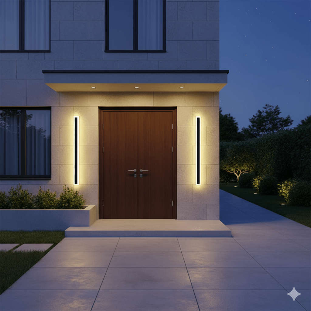 NOCTARA – Elegant modern utomhus vägglampa för trädgård &amp; balkong