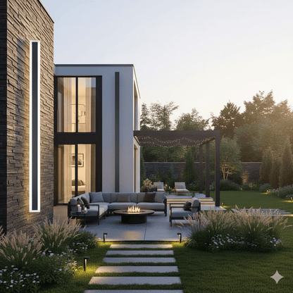 NOCTARA – Elegant modern utomhus vägglampa för trädgård &amp; balkong