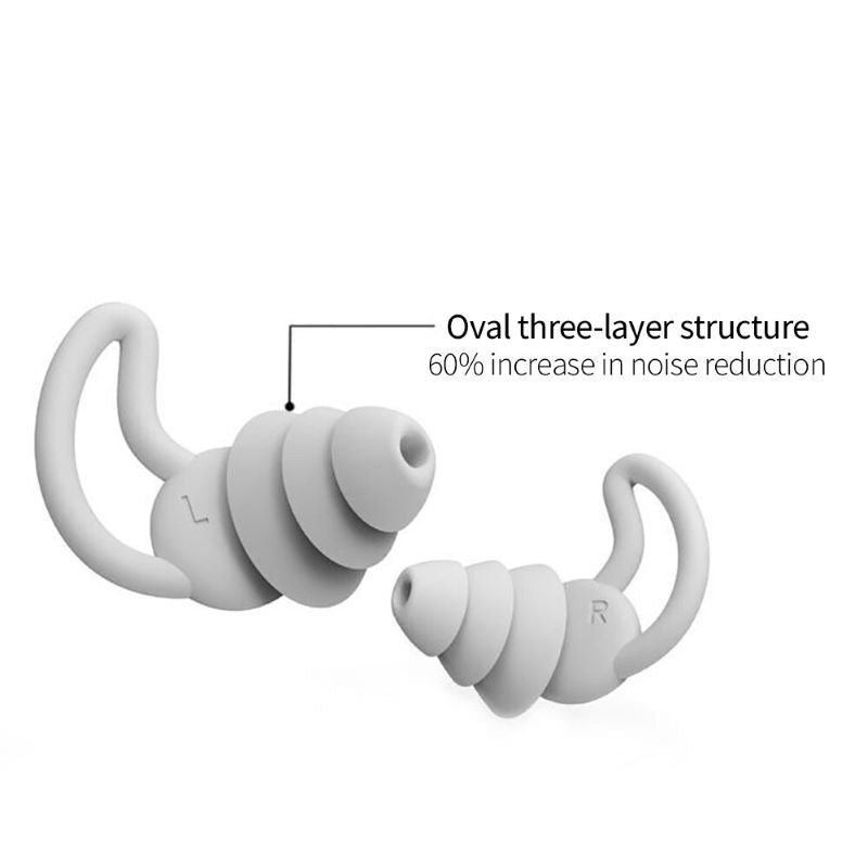 NOCTURA – Mjuka öronproppar för djup sömn och bullerdämpning
