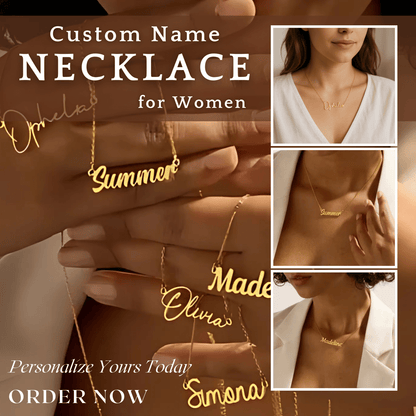 NOMELIA – Elegant personlig namnsmycke för damer