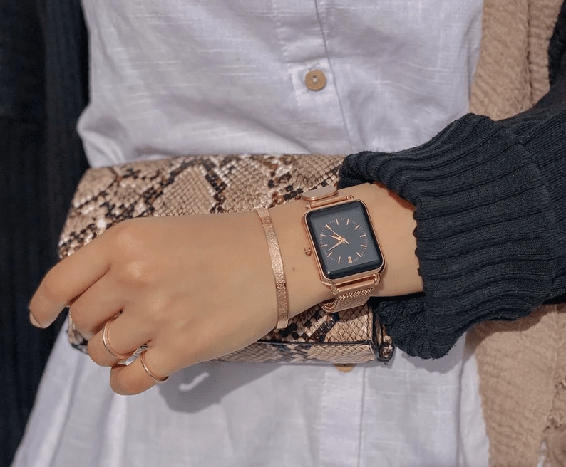 NOOR ARMBAND – Justerbart armband i rostfritt stål med Ayatul Kursi gravyr