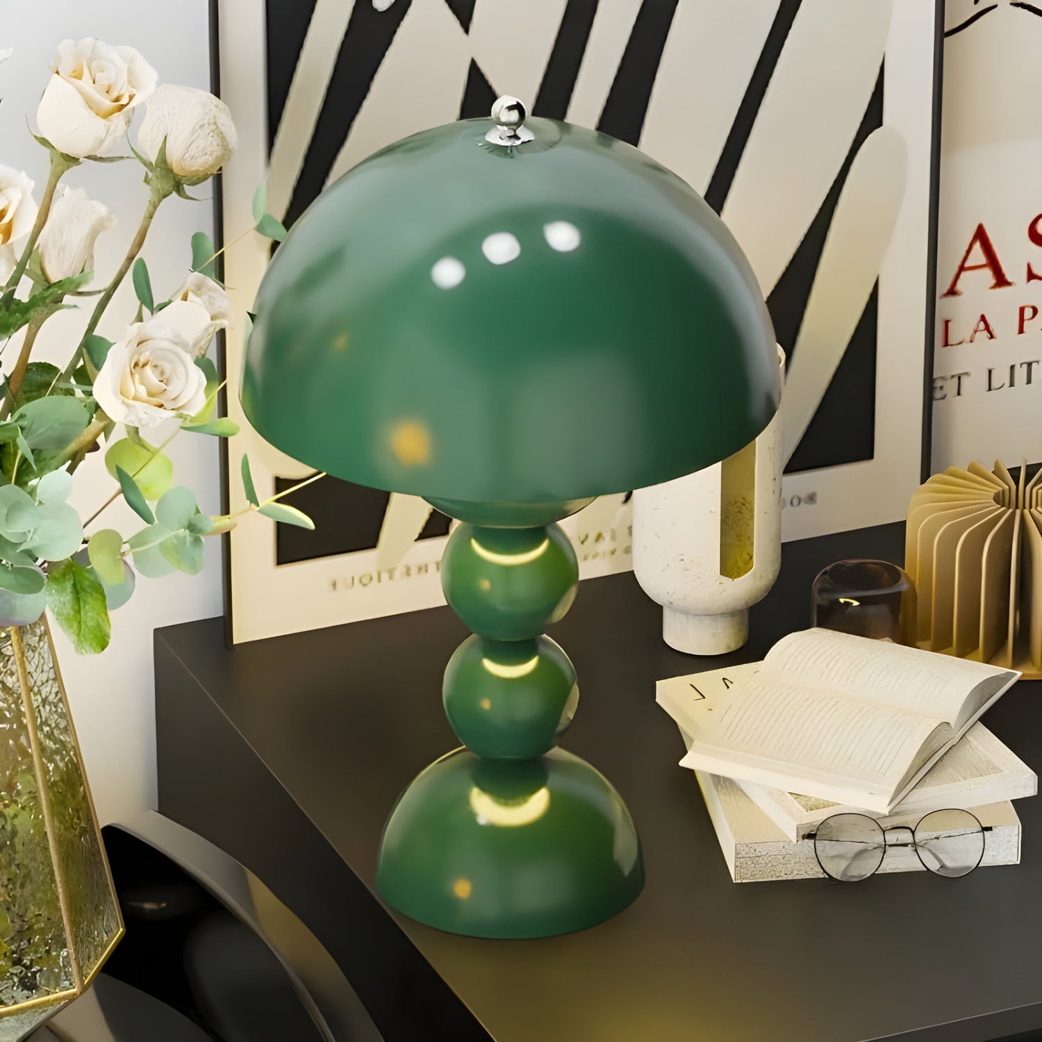 Lyssa | Skandinavisk LED-bordslampa med dimmerfunktion