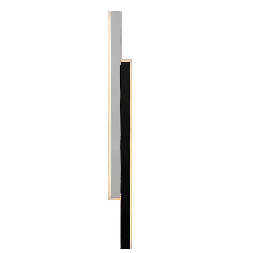 Vägglampa Modern Svart Akryl Remslampa