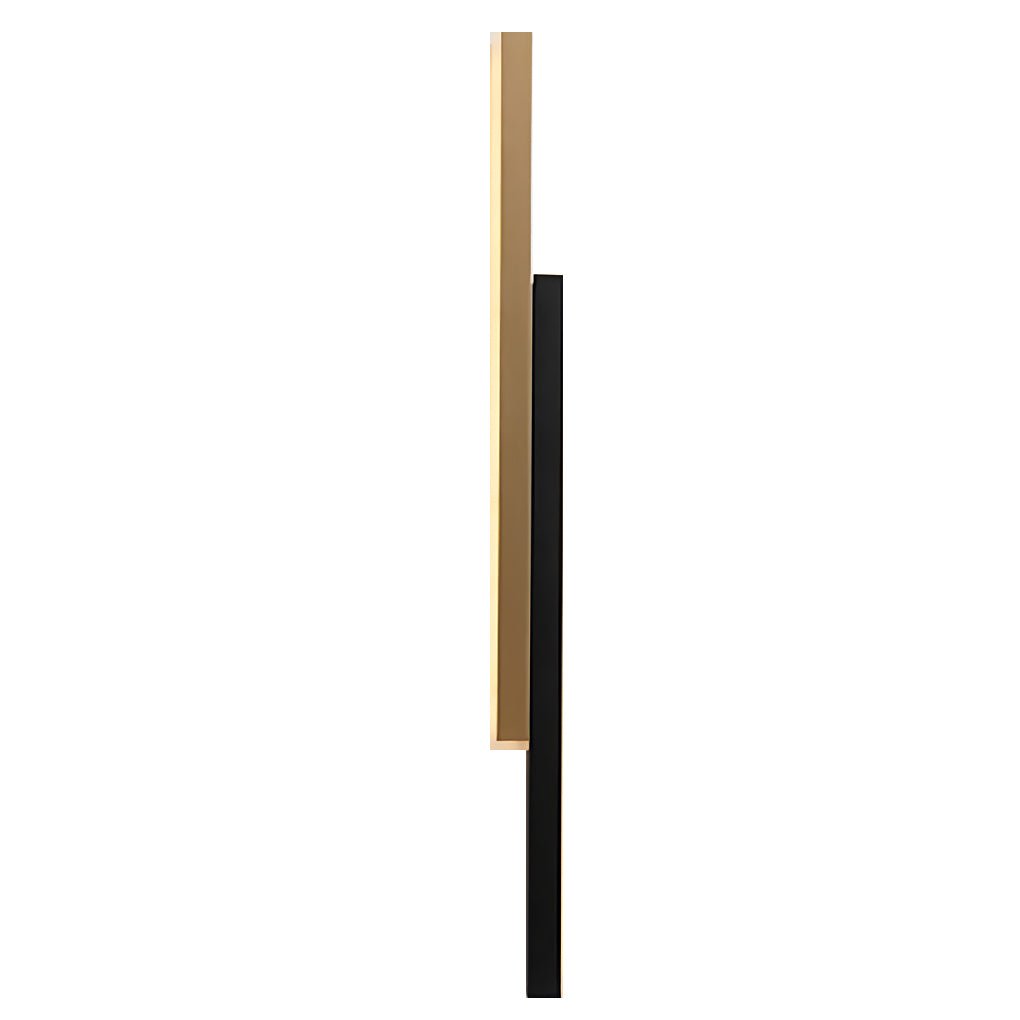 Vägglampa Modern Svart Akryl Remslampa