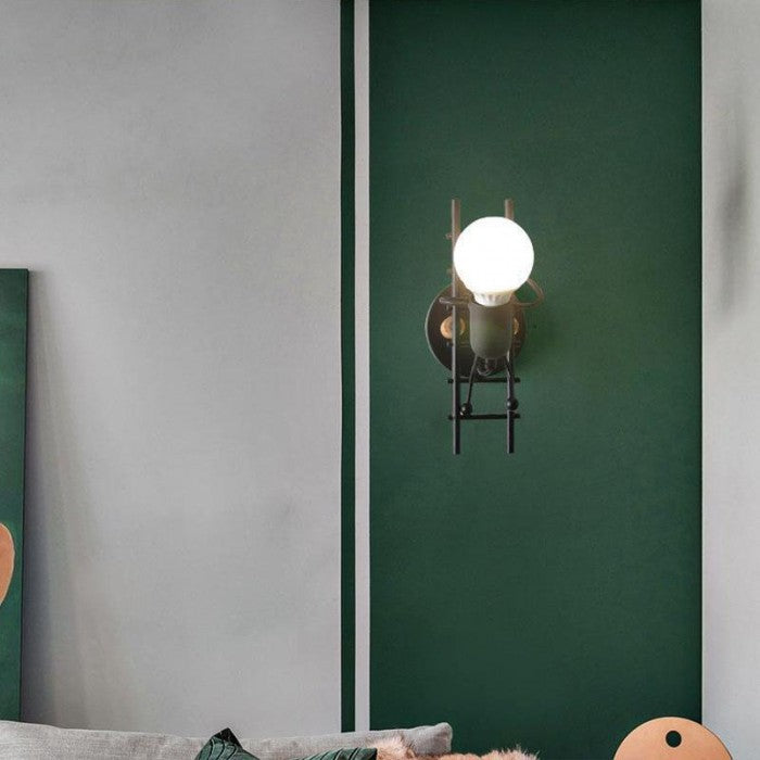 RetroBeam – Elegant Retro Vägglampa för Personligt Anpassad Hem Décor