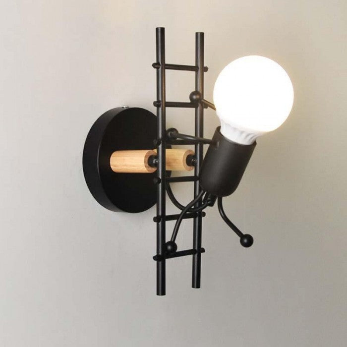 RetroBeam – Elegant Retro Vägglampa för Personligt Anpassad Hem Décor