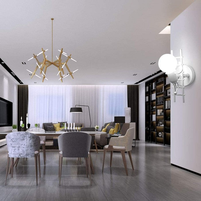 RetroBeam – Elegant Retro Vägglampa för Personligt Anpassad Hem Décor