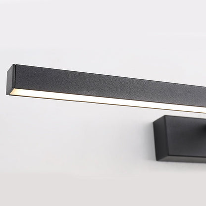 Badrums vägglampa med justerbar LED-bars
