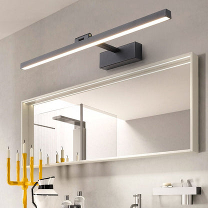 Badrums vägglampa med justerbar LED-bars