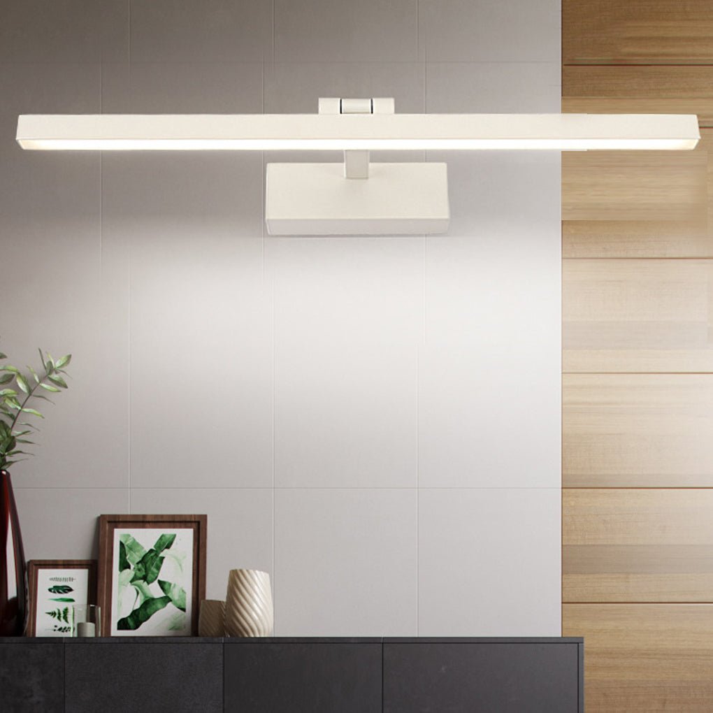 Badrums vägglampa med justerbar LED-bars