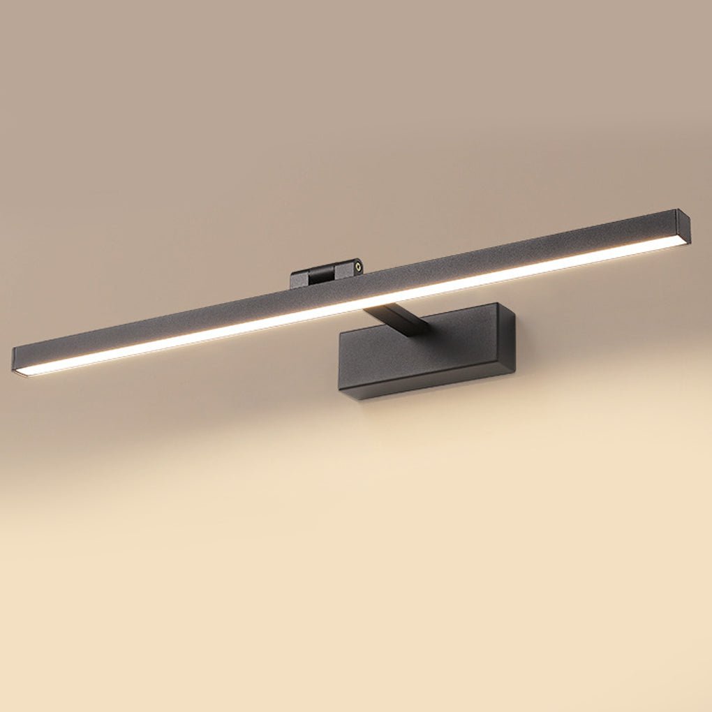 Badrums vägglampa med justerbar LED-bars