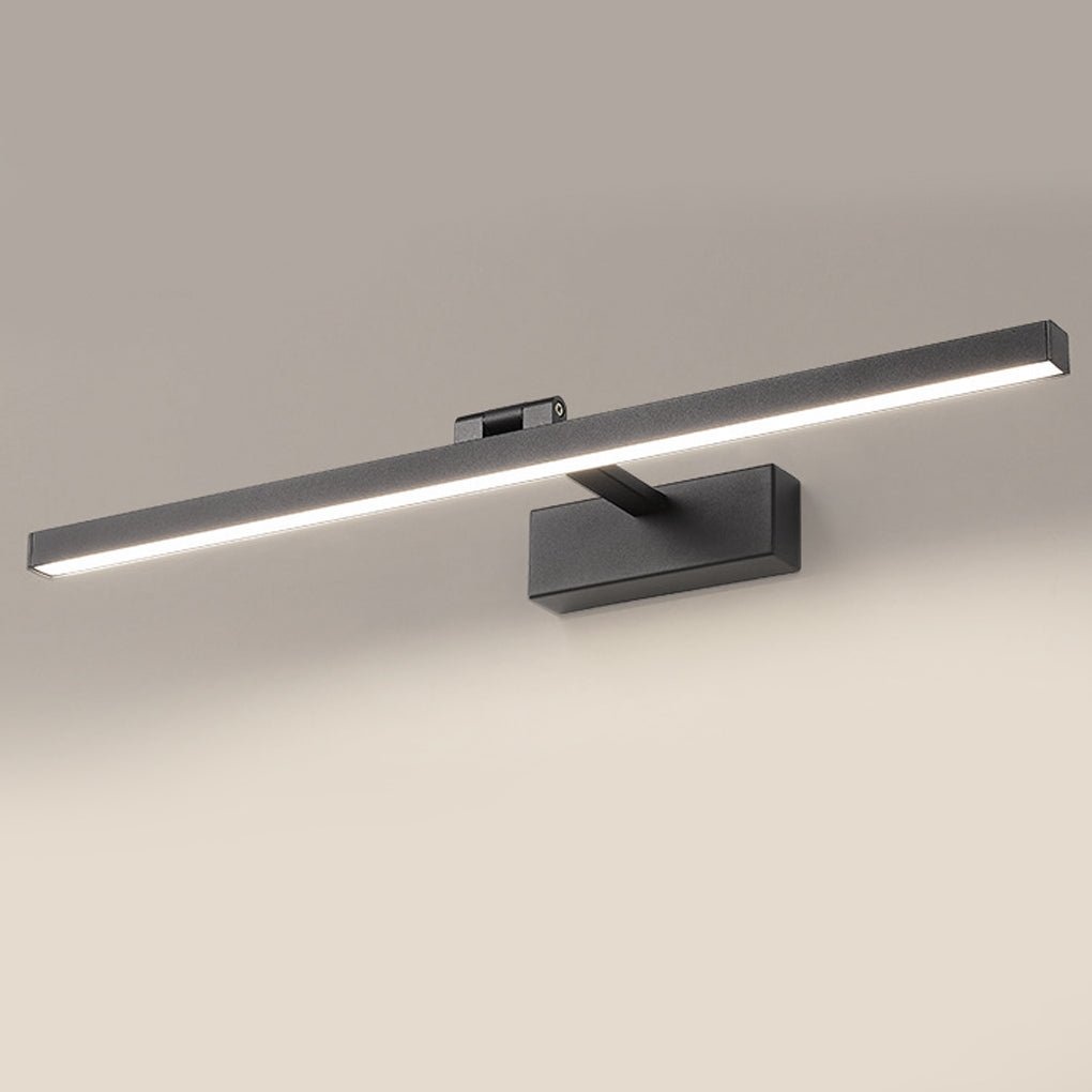 Badrums vägglampa med justerbar LED-bars