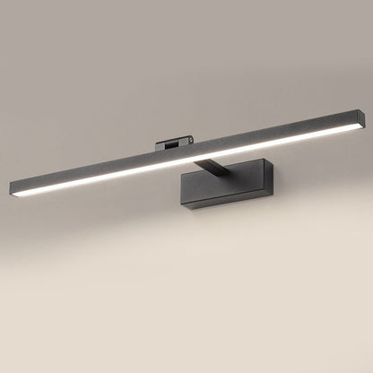Badrums vägglampa med justerbar LED-bars