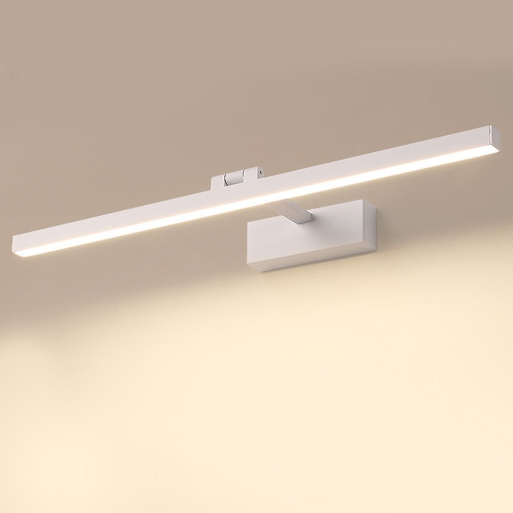 Badrums vägglampa med justerbar LED-bars