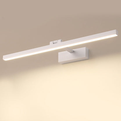 Badrums vägglampa med justerbar LED-bars