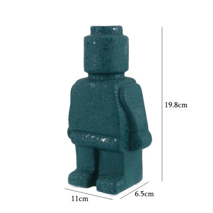 Nordisk stil minimal keramisk robotvas för modern dekor