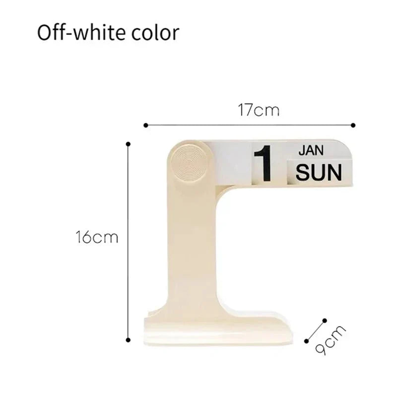 Carvallo – Stilren Rotabel Skrivbords Kalender med Skandinavisk Design